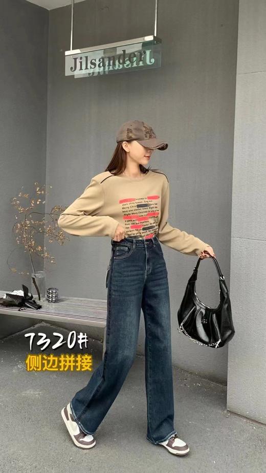 女牛仔直筒裤7320 商品图2