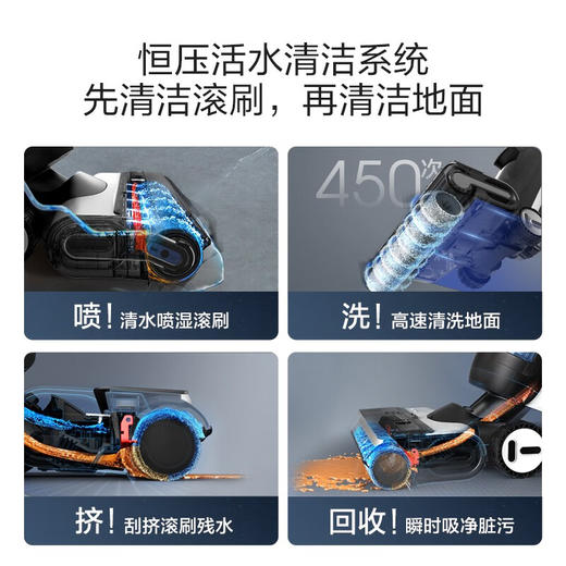 添可（TINECO）智能洗地机芙万Station家用无线扫地机空间站吸拖一体手持拖地机 商品图3