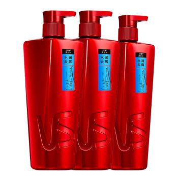【双十一 爆品】沙宣水润去屑洗发水男士女士通用洗500g*2+洗400g大红瓶洗发套装 商品图0