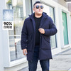 【2天发货】【超大码】【可拆卸帽】【新款DYH】大依优型大码羽绒服加肥加大冬季外套休闲胖子大码男休闲宽松上衣肥佬 商品缩略图6