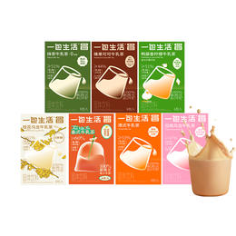 一包生活 新口味牛乳茶（22g*6包）2盒装