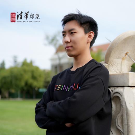 清华文创英文彩色圆领卫衣 商品图6