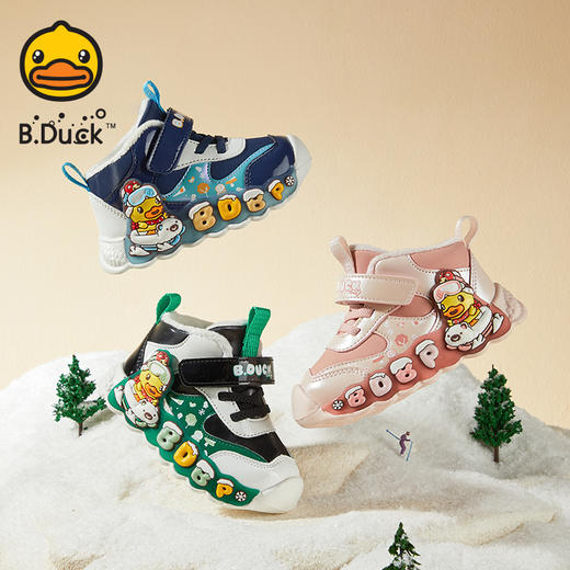 B.DUCK小黄鸭童鞋冬季时尚运动鞋22-30 BY5485021 商品图0