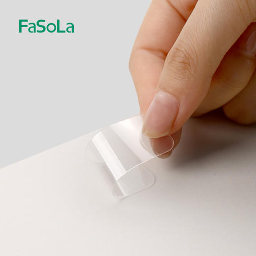 FaSoLa透明无痕胶贴对联不留痕双面胶贴春联防水胶带多功能胶贴 商品图9