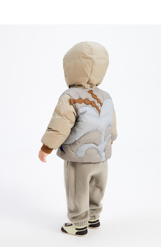 jnby   23年冬款  短款羽绒服  YNAC11010 商品图8