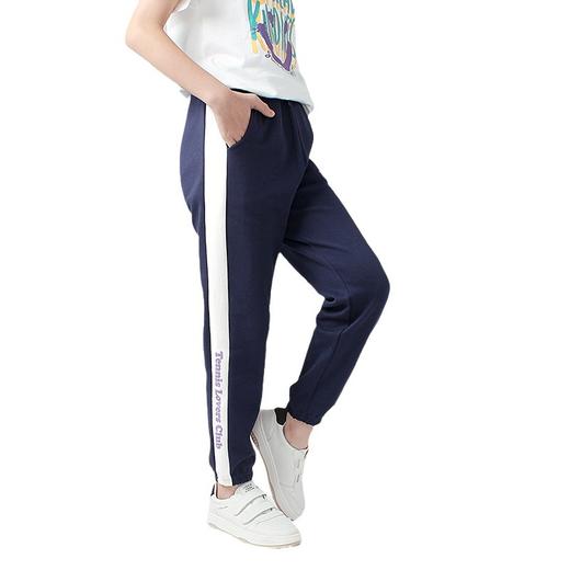 「三款配色」秋季童裤韩版新款女童针织长裤 大童拼色时尚运动裤儿童裤子童装 商品图4