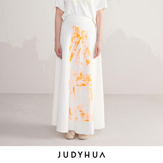 JUDYHUA 手工拓印系列A裙 商品图0