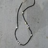 SpoiledBrat Jewelry黑尖晶珍珠项链 商品缩略图0