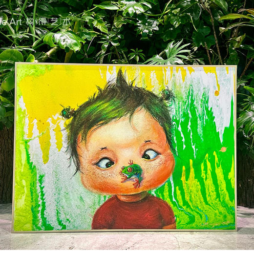 贾伟《如花春游·青蛙》99版 商品图5