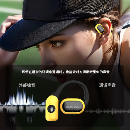 【限时特惠79元】小幽Z8挂耳式无线蓝牙耳机开放式超长续航降噪运动耳机 商品图5