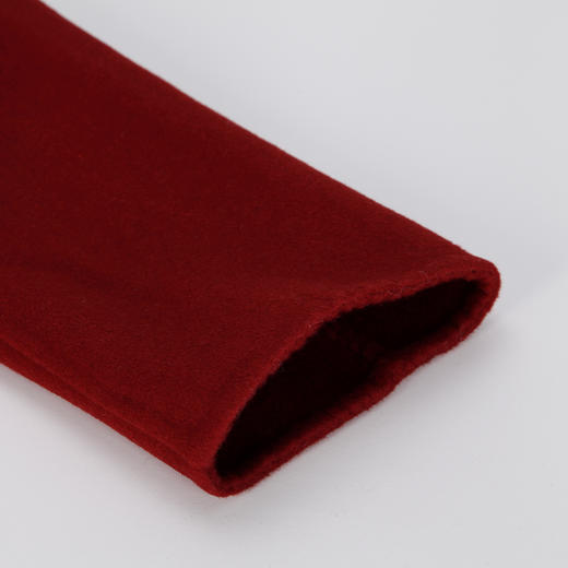 NH941斯尔丽2023冬季新款短款圆领时尚保暖宽松显瘦减龄双面呢羊毛大衣 商品图5