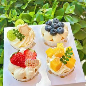 米朵甜品｜cupcake杯子蛋糕，水果纸杯蛋糕