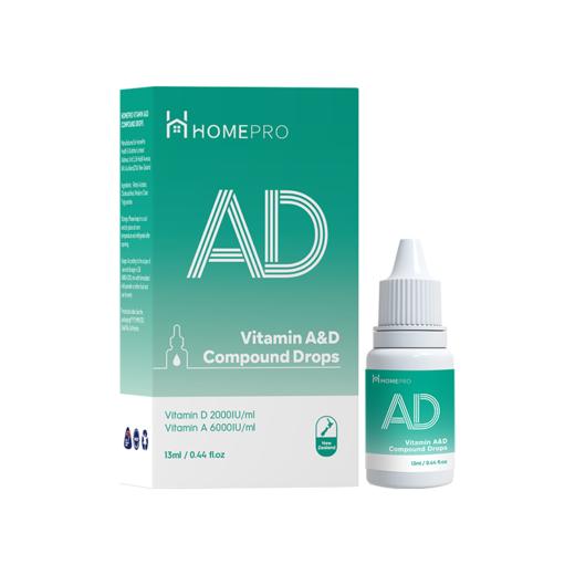 HomePro 合普诺 维生素AD复配滴液 13ml/瓶 商品图0