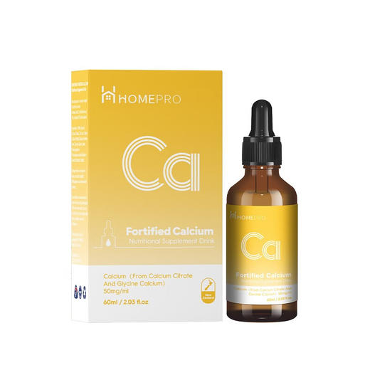 HomePro合普诺Ca强化钙营养素补充滴液60ml/瓶 商品图0