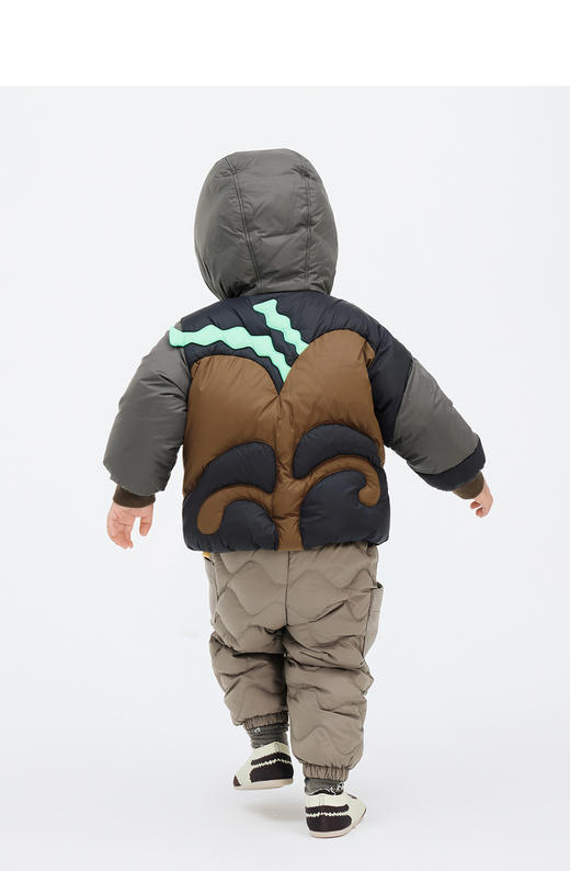 jnby   23年冬款  短款羽绒服  YNAC11010 商品图6