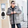 【2天发货】【超大码】【可拆卸内胆】【新款DYH】大依优型大码羽绒服可拆卸帽加肥加大冬季外套休闲胖子大码男休闲宽松上衣肥佬 商品缩略图0