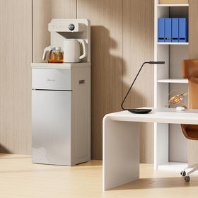 【小程序】小熊(Bear)茶吧机 饮水机家用高端客厅遥控智能全自动双出水烧水一体机直饮机饮水机下置式温热款CBJ-F12K1