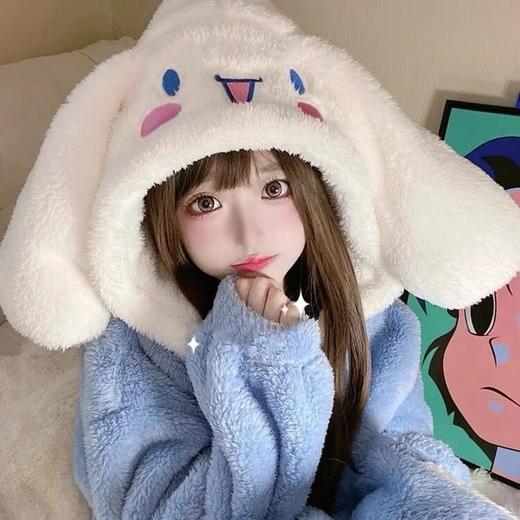 可穿到160斤【大码网红热款！珊瑚绒睡袍】卡通睡衣女秋冬季珊瑚绒睡袍情侣加厚学生长款加绒浴袍可外穿睡裙 商品图2