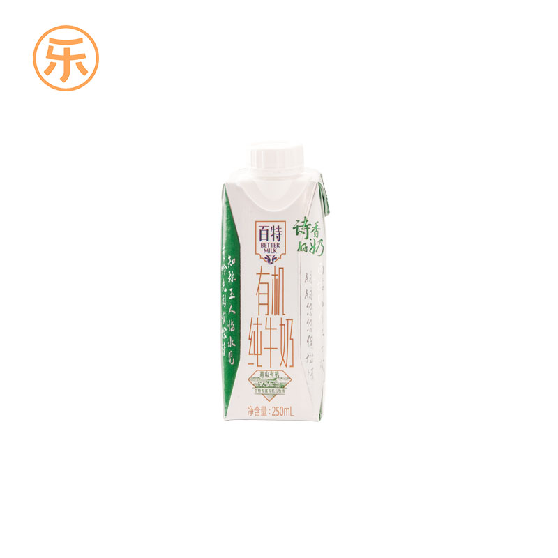 天友百特有机纯牛奶250ml