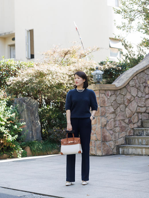 ”神裤回归“加绒版高腰 全身高弹 窄版阔腿西装裤 商品图6