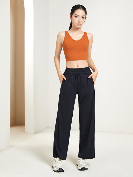 哈瓦塔超薄速干宽松直筒裤H321154 商品图7