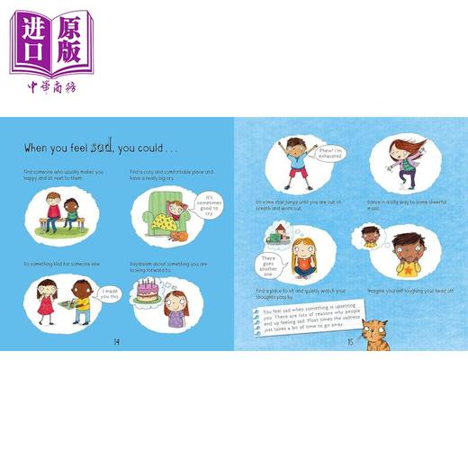 【中商原版】A Lets Talk How Are You Feeling Today 多样的生活 你今天感觉怎么样 英文原版 儿童情感绘本 情绪感知图画书 商品图3