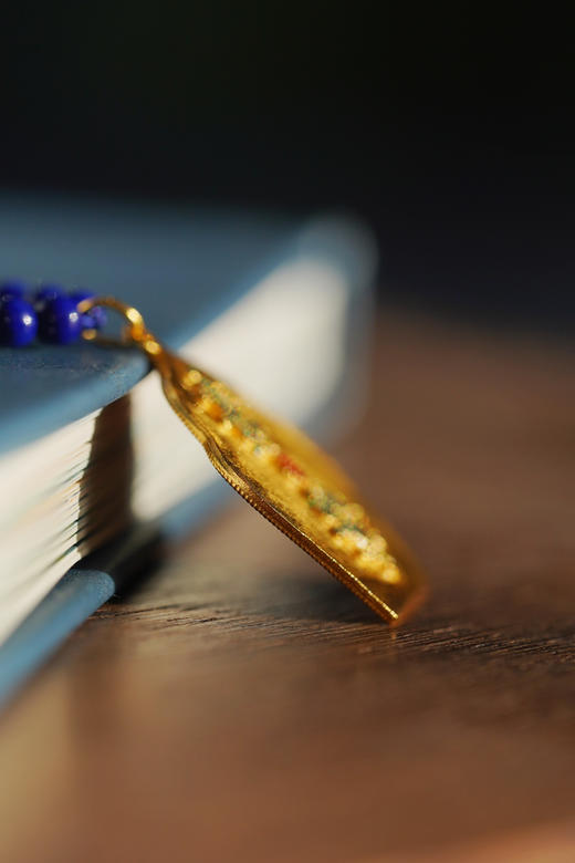 纯银烧蓝｜青金绿度母 商品图5