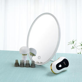 歌林 最佳三合一（洁面仪+LED化妆镜+黑头仪）GL-JM01