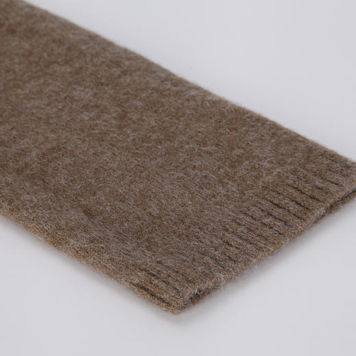 NG670斯尔丽23新款慵懒宽松简约外套内配开衫式马甲美拉德风针织衫 商品图5