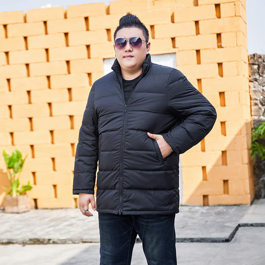 【2天发货】【超大码】【可拆卸内胆】【新款DYH】大依优型大码羽绒服可拆卸帽加肥加大冬季外套休闲胖子大码男休闲宽松上衣肥佬 商品图2