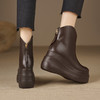 冬季新款，高跟防水台真皮靴子MQE-G82-8 商品缩略图9