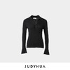 JUDYHUA 极简Polo针织上衣 商品缩略图7