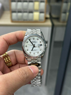 揭秘VS厂劳力士日志型36mm白盘复刻手表一比一手表n厂c厂clean厂vs厂zf厂noob厂广州手表测评