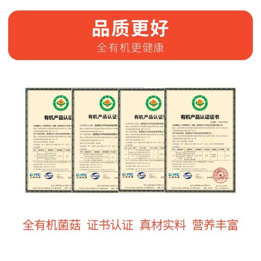 爆卖真有机云南高原特色精选食用菌礼盒520g 吉星高照 食用菌 商品图1