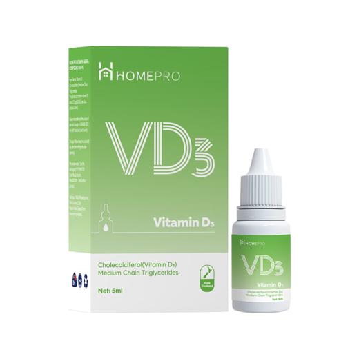 HomePro合普诺维生素D3滴液5ml/瓶 商品图0