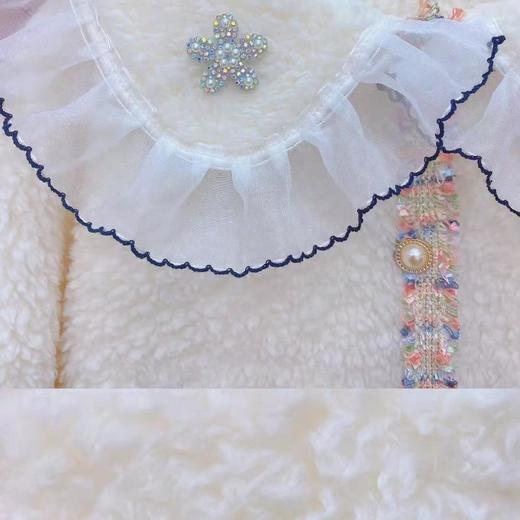 【公主般的款式！儿童小香风外套】女童新款冬季小香风毛毛外套公主宽松洋气休闲儿童，奢华毛毛外套，细腻温暖如你的心。ry 商品图2