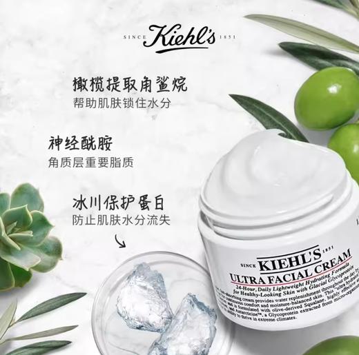 Kiehl's科颜氏高保湿面霜125ml【exp2024.9，非质量问题不退不换】 商品图1