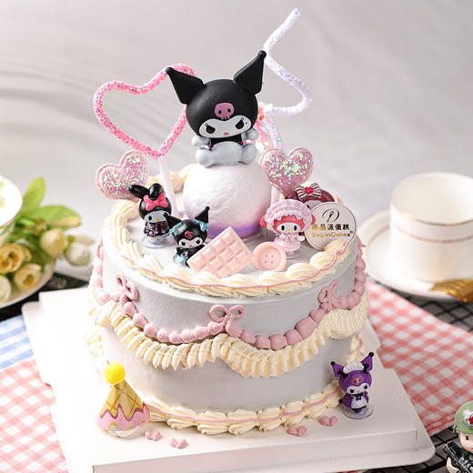 库洛米主题-鲜果奶油蛋糕，送给库洛米爱好者的惊喜礼物【惠州】 商品图6