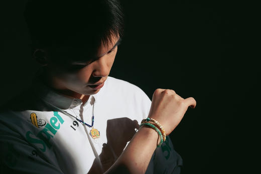 纯银烧蓝｜青金绿度母 商品图7