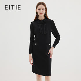 EITIE爱特爱冬季新款大气显瘦通勤连衣裙7207913