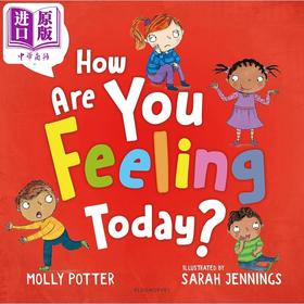 【中商原版】A Lets Talk How Are You Feeling Today 多样的生活 你今天感觉怎么样 英文原版 儿童情感绘本 情绪感知图画书