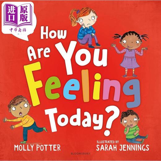 【中商原版】A Lets Talk How Are You Feeling Today 多样的生活 你今天感觉怎么样 英文原版 儿童情感绘本 情绪感知图画书 商品图0