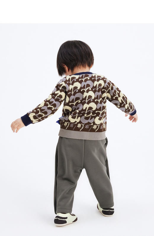 jnby  23年冬款  短款开襟毛衫 YNA310060 商品图4