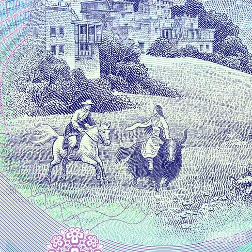 【中国印钞】甘孜建州70周年纪念券 24连体 商品图5