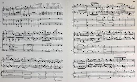 【中商原版】亨乐原版 勃拉姆斯 降B大调第二协奏曲op83 双钢琴 带指法 Brahms Piano Concerto no.2 in B flat major op.83 HN1231 进口艺术 商品图6