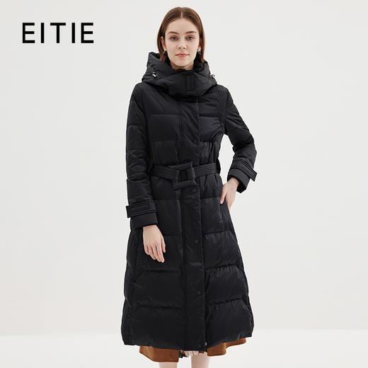 EITIE爱特爱冬季新款保暖羽绒服女中长款7211917 商品图0
