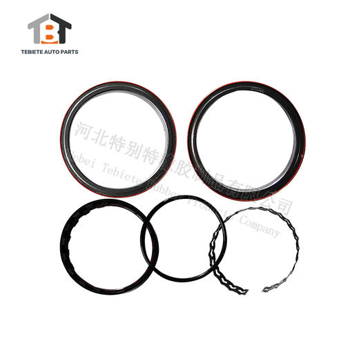 （氟胶）曼13免维护后轮 铁封 6件套131*156*9.5/131*156*8（1311569.5/1311568）131*156*9.5/8 商品图0