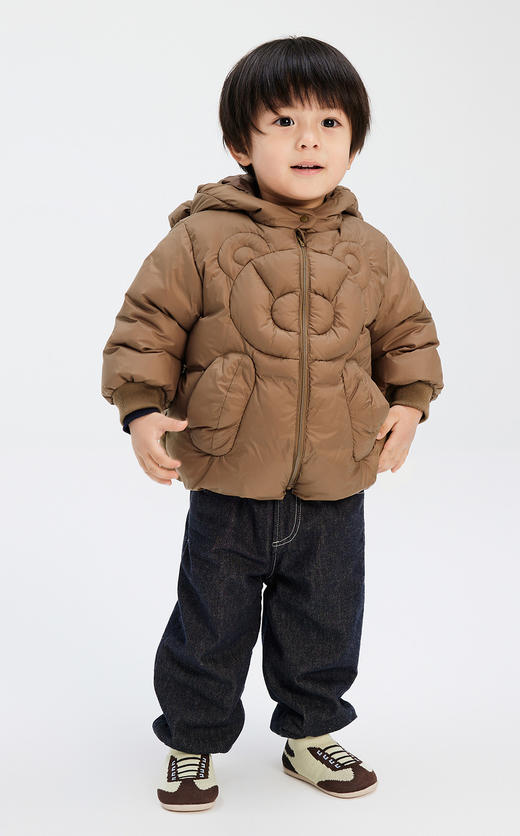 jnby  23年冬款  中长款羽绒服  YNAC11350 商品图3