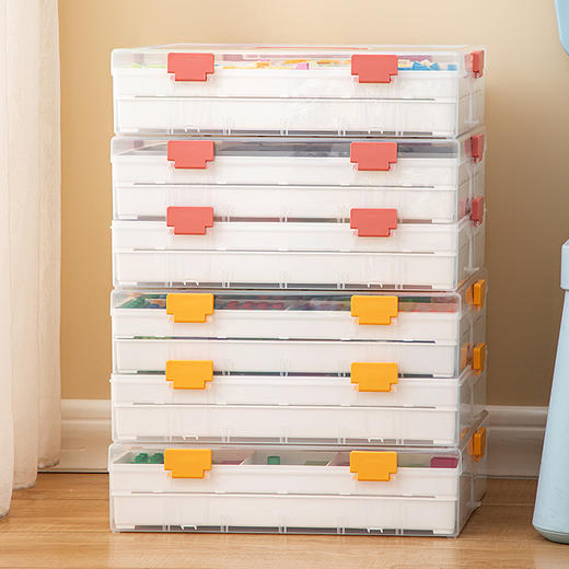 【为积木量身打造的收纳盒】儿童玩具分层收纳箱 轻松收纳积木 成套收纳不易丢失 乐趣中培养孩子收纳习惯 商品图3