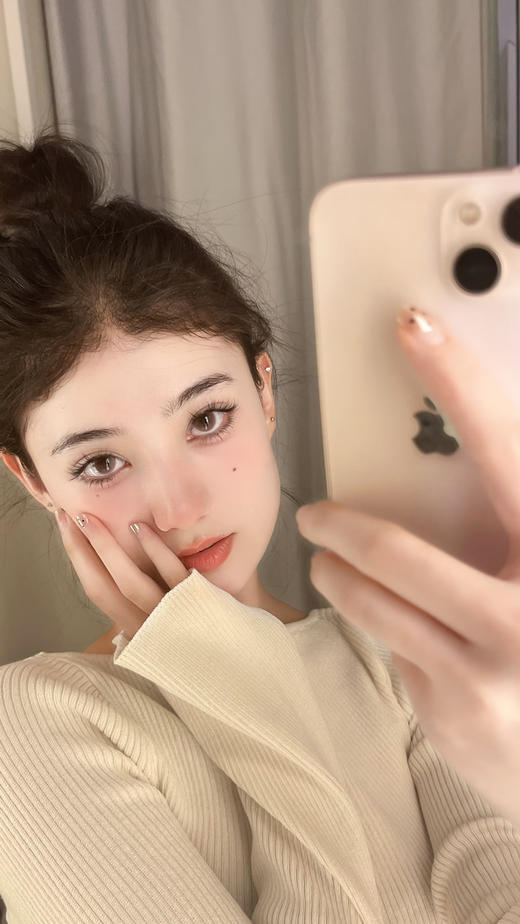 【大直径日抛】LOVEIIKIRA-粉兔兔-14.4mm【日抛 度数0-800度 无525/575】着色13.9mm 商品图7